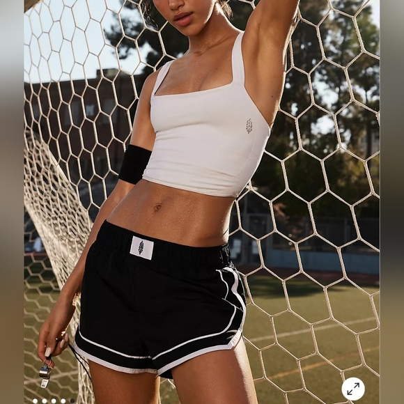 Free People Varsity Blues Shorts - Picture 5 of 9